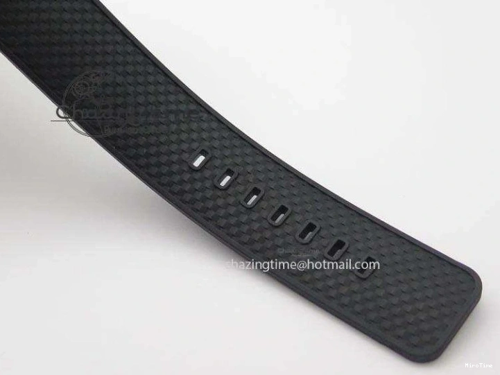 MIROTIME 0225 Aquatimer Chrono IW376803 V6F 1:1 Best Edition Black Dial On Rubber Strap A Stretchable 7280